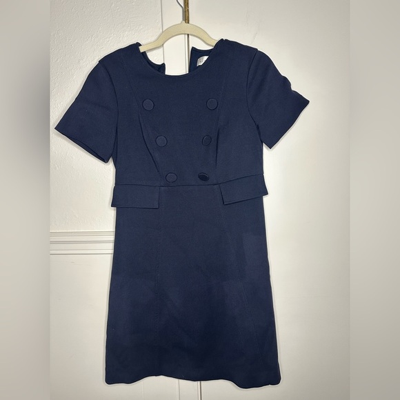 Harper Midnight Blue Buttoned Dress size 4 - Picture 4 of 10
